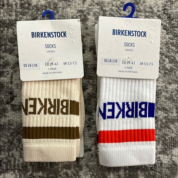 Birkenstock Other - BIRKENSTOCK Unisex Socks - Cream and White